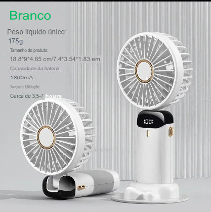 Mini Ventilador portátil com inclinação