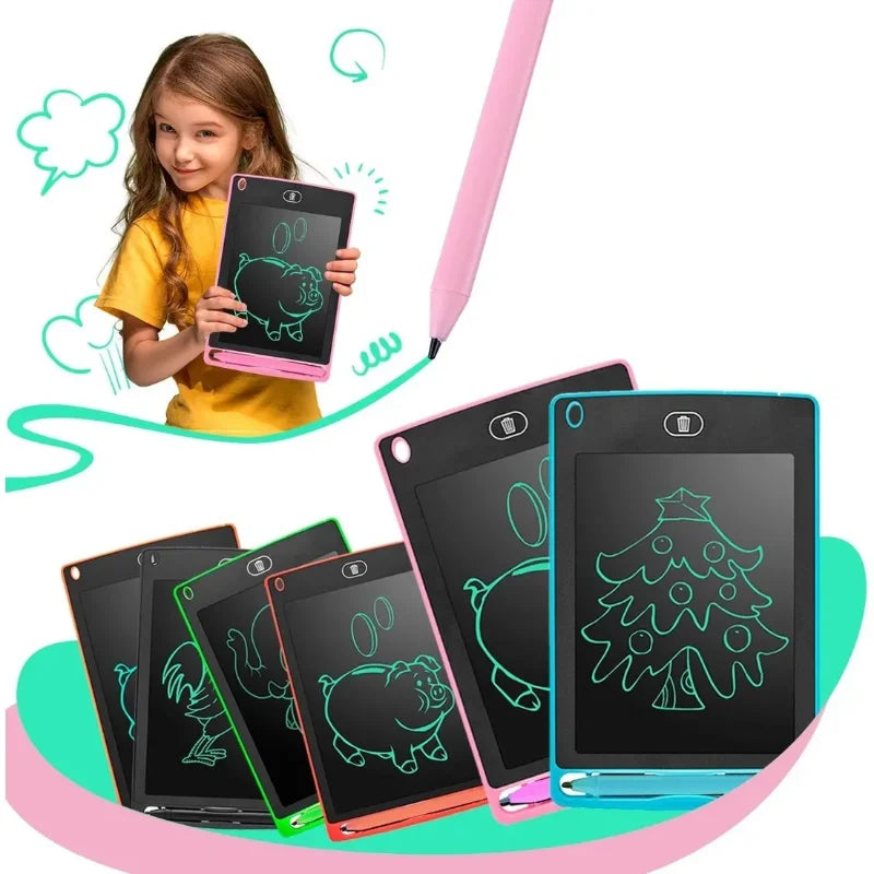 Tablet de Desenho Infantil LCD 12 Polegadas - Desenhe sem Papel