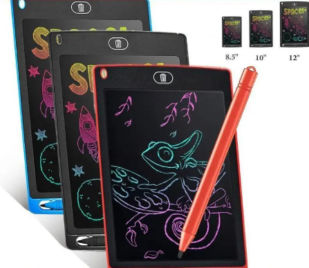 Tablet de Desenho Infantil LCD 12 Polegadas - Desenhe sem Papel