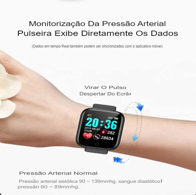 Relógio Inteligente - D20 Pro Y68 Smartwatch